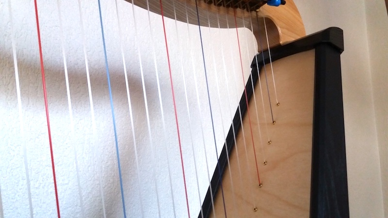 Inscriptions cours de harpe en présentiel MIES, canton de Vaud